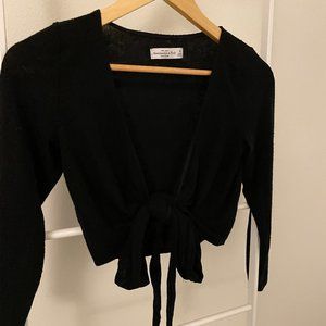 Abercrombie & Fitch ballerina style wrap cardigan